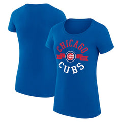 Chicago Cubs G-III 4Her by Carl Banks Women's Super-Slim Fit Lightweight City Graphic T-Shirt Online