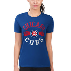 Chicago Cubs G-III 4Her by Carl Banks Women's Super-Slim Fit Lightweight City Graphic T-Shirt Online