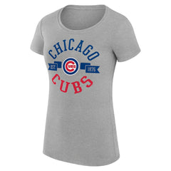 Chicago Cubs G-III 4Her by Carl Banks Women's Super-Slim Fit Lightweight City Graphic T-Shirt Online