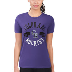 Colorado Rockies G-III 4Her by Carl Banks Women's Super-Slim Fit Lightweight City Graphic T-Shirt Online