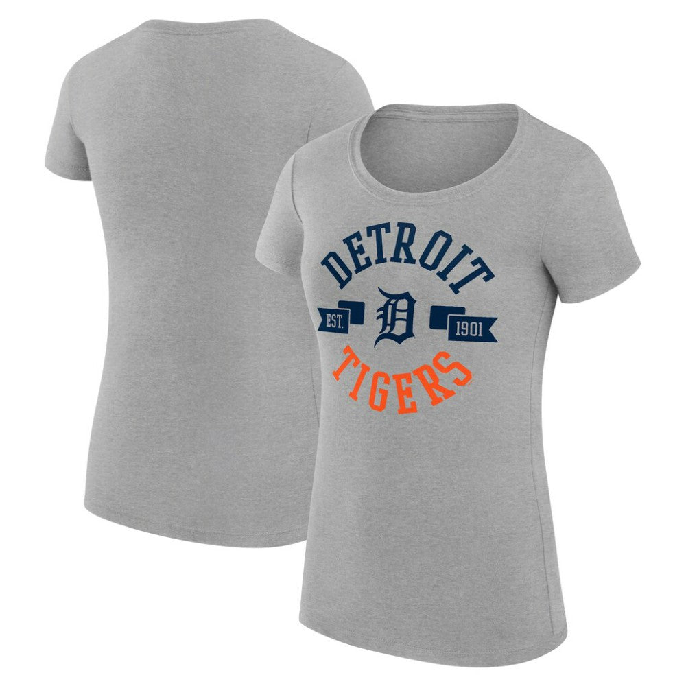 Detroit Tigers G-III 4Her by Carl Banks Women's Super-Slim Fit Lightweight City Graphic T-Shirt Sale
