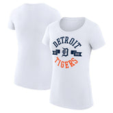 Detroit Tigers G-III 4Her by Carl Banks Women's Super-Slim Fit Lightweight City Graphic T-Shirt Clearance