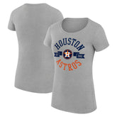 Houston Astros G-III 4Her by Carl Banks Women's Super-Slim Fit Lightweight City Graphic T-Shirt Clearance