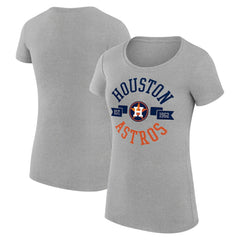 Houston Astros G-III 4Her by Carl Banks Women's Super-Slim Fit Lightweight City Graphic T-Shirt Clearance