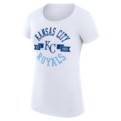 Kansas City Royals G-III 4Her by Carl Banks Women's Super-Slim Fit Lightweight City Graphic T-Shirt Sale