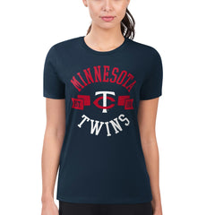 Minnesota Twins G-III 4Her by Carl Banks Women's Super-Slim Fit Lightweight City Graphic T-Shirt Online