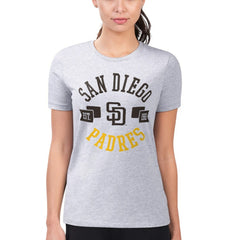 San Diego Padres G-III 4Her by Carl Banks Women's Super-Slim Fit Lightweight City Graphic T-Shirt On Sale
