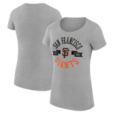 San Francisco Giants G-III 4Her by Carl Banks Women's Super-Slim Fit Lightweight City Graphic T-Shirt Lifestyle