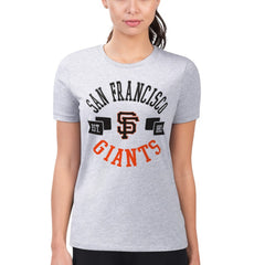 San Francisco Giants G-III 4Her by Carl Banks Women's Super-Slim Fit Lightweight City Graphic T-Shirt Lifestyle