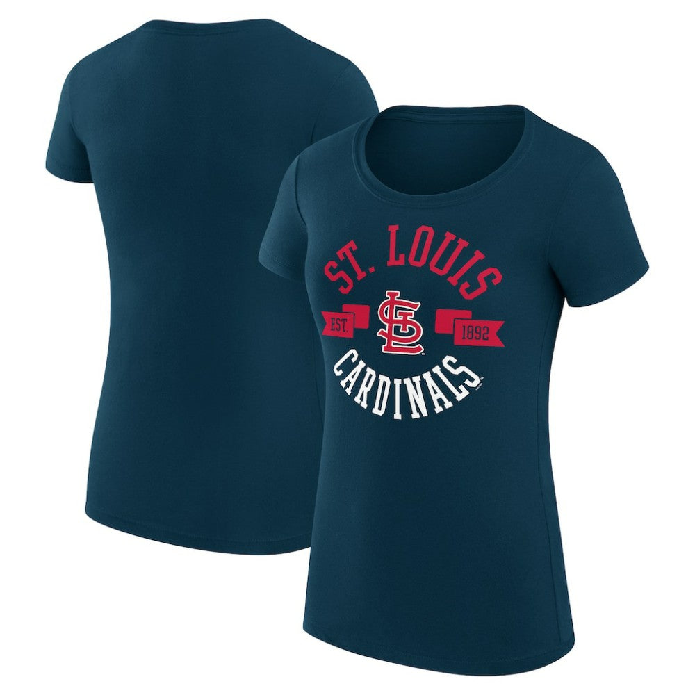 St. Louis Cardinals G-III 4Her by Carl Banks Women's Super-Slim Fit Lightweight City Graphic T-Shirt Near Me