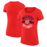Washington Nationals G-III 4Her by Carl Banks Women's Super-Slim Fit Lightweight City Graphic T-Shirt discount