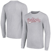 Washington Commanders Starter Tailsweep Long Sleeve T-Shirt Heather Gray - NFL