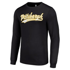 Pittsburgh Steelers Starter Tailsweep Long Sleeve T-Shirt Black - NFL