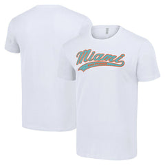 Miami Dolphins Starter Tailsweep T-Shirt White - NFL