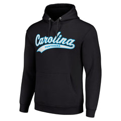 Carolina Panthers Starter Unisex Tailsweep Pullover Hoodie Black - NFL