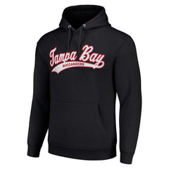 Tampa Bay Buccaneers Starter Unisex Tailsweep Pullover Hoodie Black - NFL
