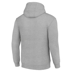 Carolina Panthers Starter Unisex Tailsweep Pullover Hoodie Heather Gray - NFL