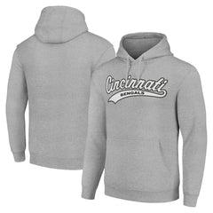 Cincinnati Bengals Starter Unisex Tailsweep Pullover Hoodie Heather Gray - NFL
