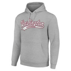 Washington Commanders Starter Unisex Tailsweep Pullover Hoodie Heather Gray - NFL