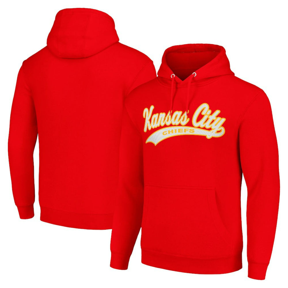 Kansas City Chiefs Starter Unisex Tailsweep Pullover Hoodie Red - NFL
