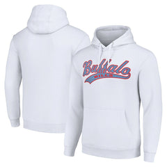 Buffalo Bills Starter Unisex Tailsweep Pullover Hoodie White - NFL