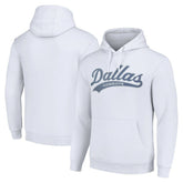 Dallas Cowboys Starter Unisex Tailsweep Pullover Hoodie White - NFL