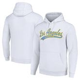 Los Angeles Chargers Starter Unisex Tailsweep Pullover Hoodie White - NFL
