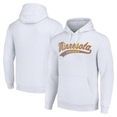 Minnesota Vikings Starter Unisex Tailsweep Pullover Hoodie White - NFL