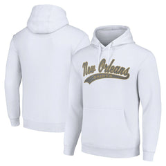 New Orleans Saints Starter Unisex Tailsweep Pullover Hoodie White - NFL