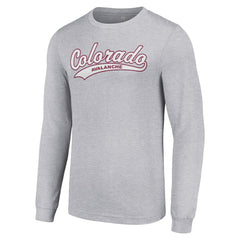Colorado Avalanche - Starter Tailsweep T-Shirt Heather Gray