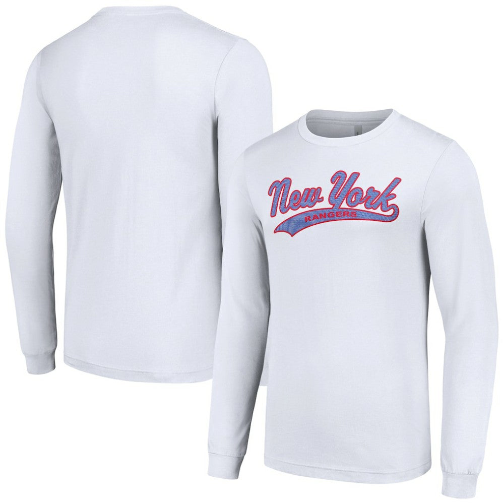New York Rangers Starter Tailsweep T-Shirt White