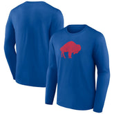 Buffalo Bills Throwback Long Sleeve T-Shirt Royal - NFL