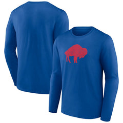 Buffalo Bills Throwback Long Sleeve T-Shirt Royal - NFL