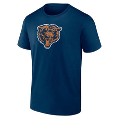 Chicago Bears Throwback T-Shirt Navy - NFL