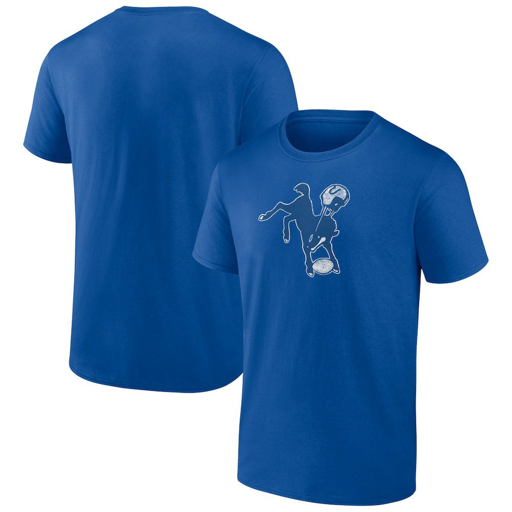 Indianapolis Colts Throwback T-Shirt Royal - NFL