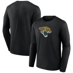 Jacksonville Jaguars Throwback Long Sleeve T-Shirt Black - NFL