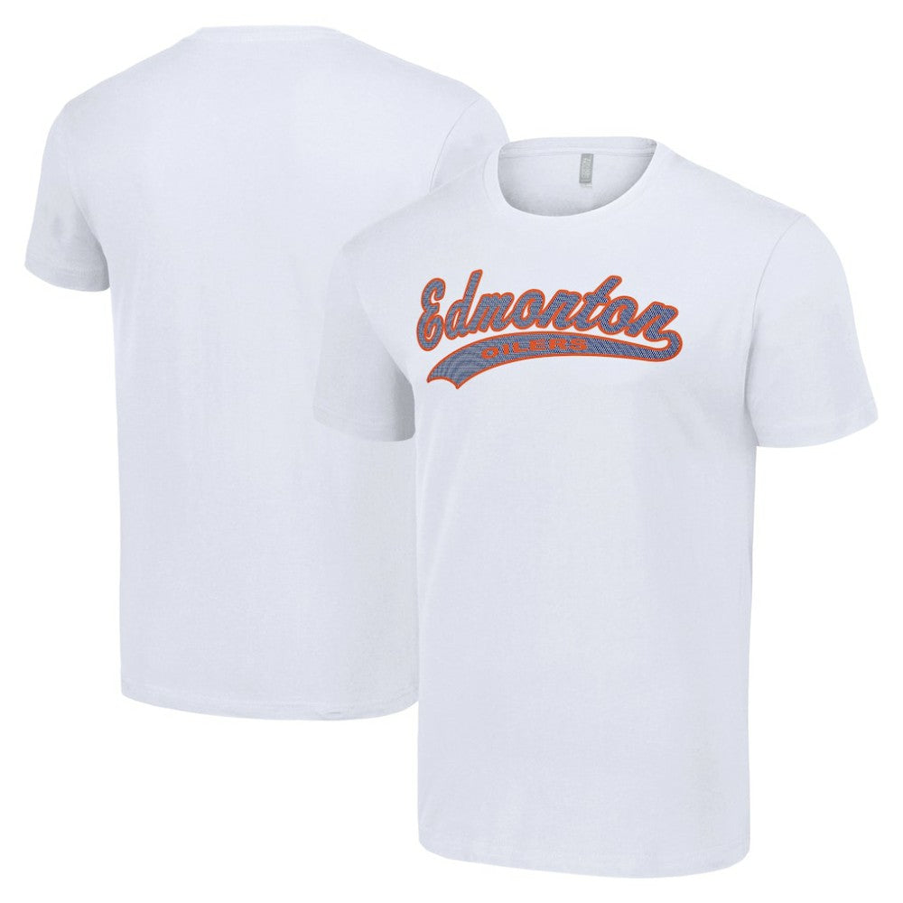 Edmonton Oilers - Starter Tailsweep T-Shirt White