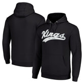 Los Angeles Kings - Starter Tailsweep Fleece Tri-Blend Pullover Hoodie Black