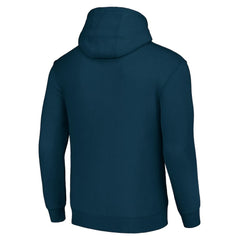 Seattle Kraken Starter Tailsweep Fleece Tri-Blend Pullover Hoodie Deep Sea Blue