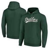 Dallas Stars - Starter Tailsweep Fleece Tri-Blend Pullover Hoodie Green