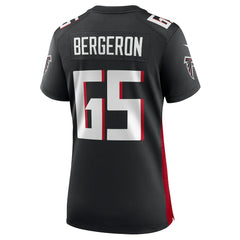 Matthew Bergeron Atlanta Falcons Women's Team Game Jersey Black - Nike