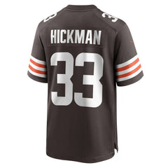 Ronnie Hickman Cleveland Browns Team Game Jersey Brown - Nike