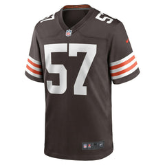 Isaiah McGuire Cleveland Browns Team Game Jersey Brown - Nike