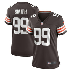 Za'Darius Smith Cleveland Browns Women's Team Game Jersey Brown - Nike