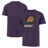47 brand - Devin Booker Phoenix Suns '47 Player Logo Vintage T-Shirt - Purple