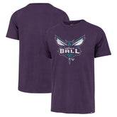 47 brand - LaMelo Ball Charlotte Hornets '47 Player Logo Vintage T-Shirt - Purple