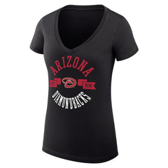 Arizona Diamondbacks G-III 4Her by Carl Banks Women's Super-Slim Fit Lightweight City Graphic V-Neck T-Shirt for sale