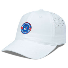 New York Rangers Levelwear Women's Haven Adjustable Hat White
