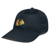 Chicago Blackhawks Levelwear Matrix Adjustable Hat Black