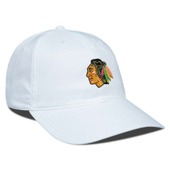 Chicago Blackhawks Levelwear Matrix Adjustable Hat White
